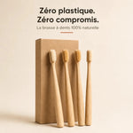 Brosse Bambou - Zéro Plastique - Senaiye
